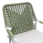 Set Bistro Gin Verde de 3 Piezas con 2 Sillas y Mesa