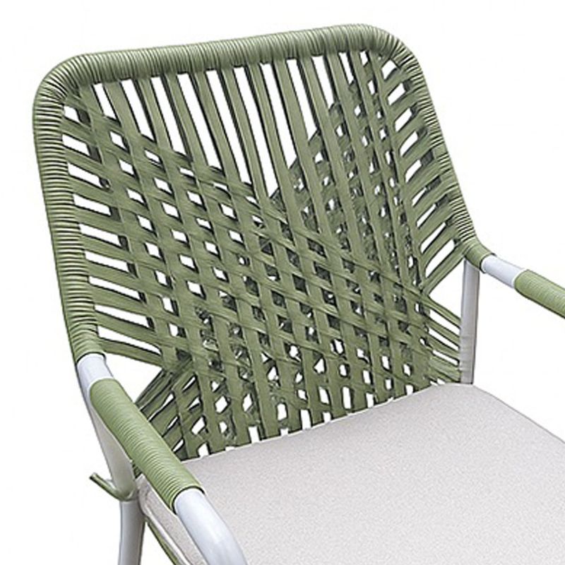 Set Bistro Gin Verde de 3 Piezas con 2 Sillas y Mesa