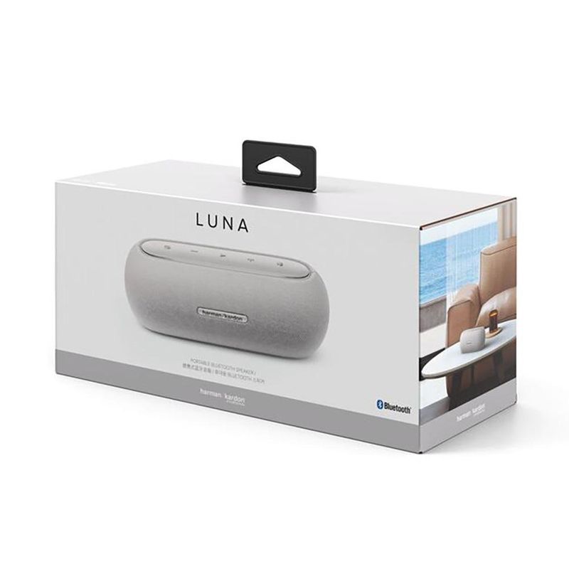Bocina Portátil Bluetooth Harman Kardon Luna Color Gris