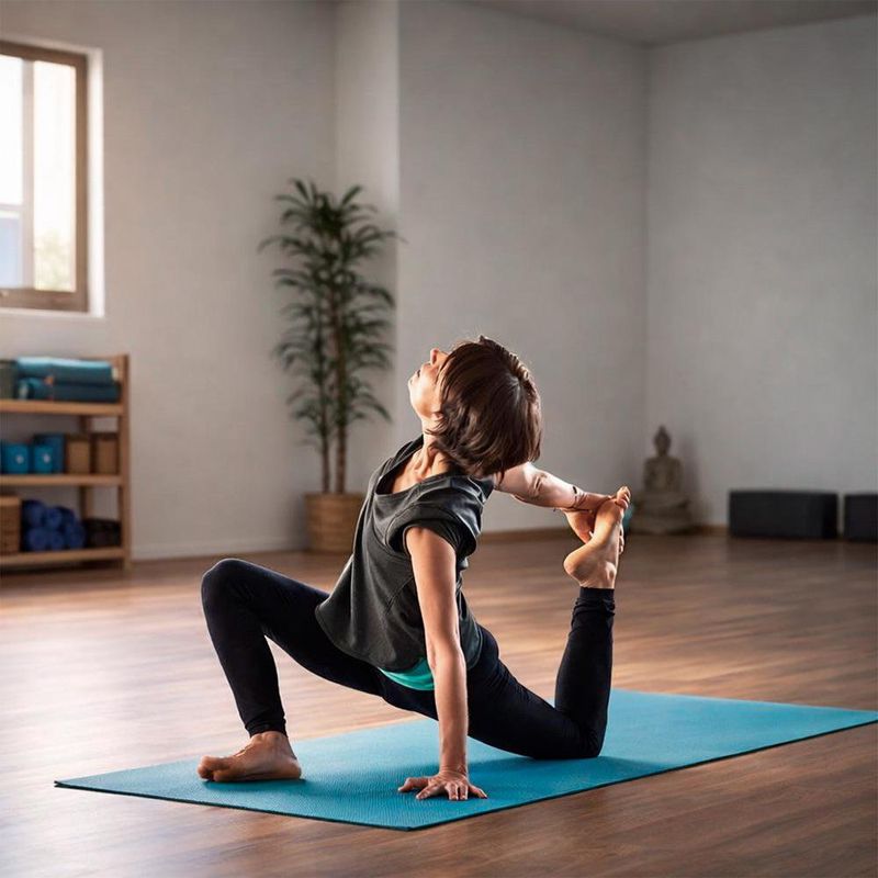 Tapete para Yoga Azul 3 mm