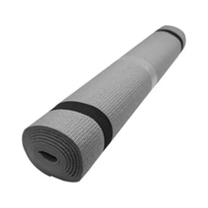 Mat de Yoga Wilson de 3 mm para Entrenamiento y Ejercicios Color Gris