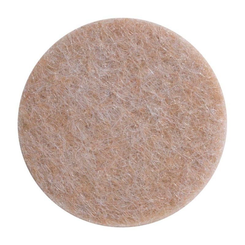 Protectores Adhesivos de Fieltro para Patas de Muebles 28 Mm Color Beige 8 Unidades