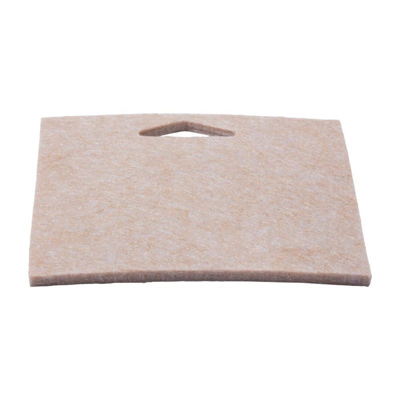 Protector de Fieltro Recortable para Muebles de 10 x 10 Cm Color Beige