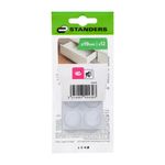 Protectores Adhesivos Antideslizantes para Muebles 19 Mm Color Transparente 12 Unidades