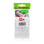 Protectores Adhesivos Antideslizantes para Muebles 13 Mm Color Transparente 20 Unidades