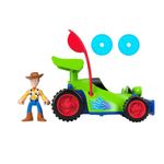 Vehículo deJuguete Imaginext Toy Story R.C. y Figura de Woody