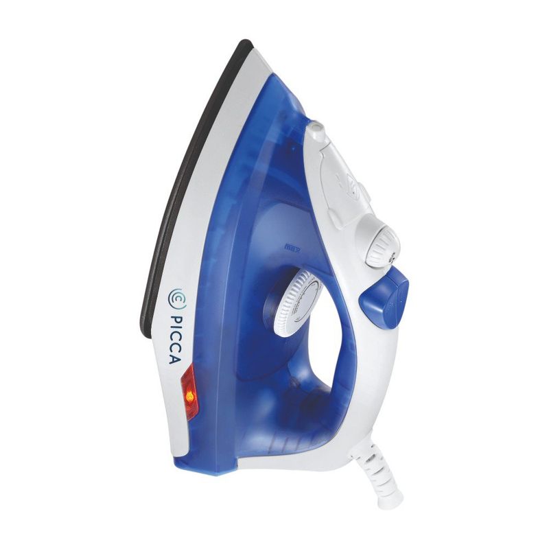 Plancha de Vapor PIIR149 con Suela Antiadherente Color Azul con Blanco