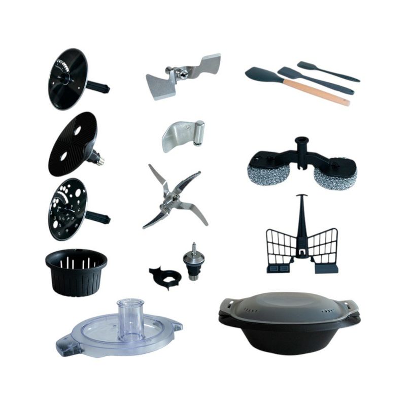 Robot de Cocina Multifuncional Chef x One con Recipiente de Acero Inoxidable