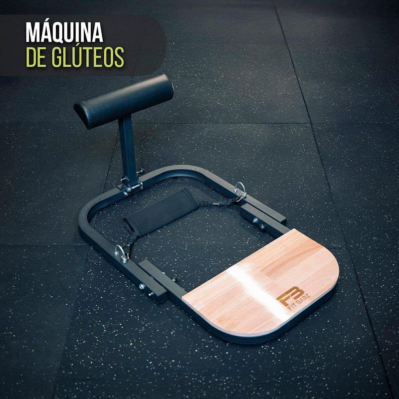 Máquina de Glúteos Plegable para Hip Thrust con Plataforma Estable