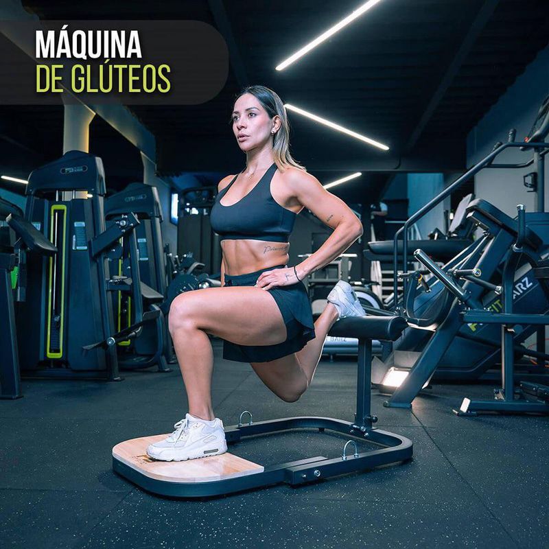 Máquina de Glúteos Plegable para Hip Thrust con Plataforma Estable