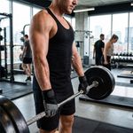 Guantes Deportivos para Entrenamiento Fitness Talla S Color Negro con Gris