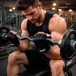 Guantes para Pesas con Soporte Talla M