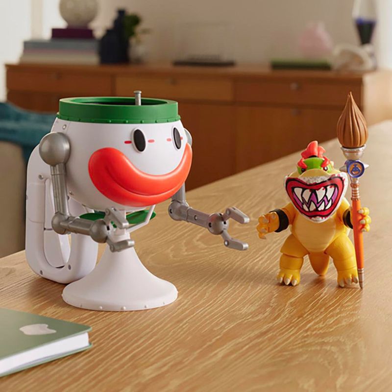 Figura de Bowser Jr con Vehículo de Payaso The Super Mario Galaxy Movie