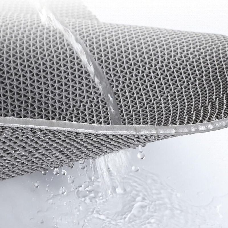 Alfombra Antideslizante Aqua Safety 90 x 200 cm Color Gris