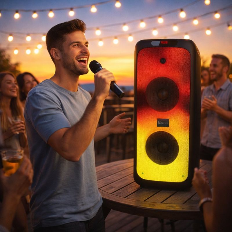 Bocina Portátil BoomFire Pro de 3000 W