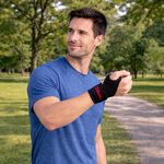 Muñequera Wilson con Soporte para Pulgar para Entrenamiento Unitalla Color Negro