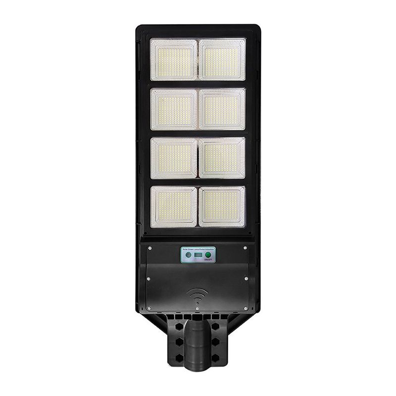 Lámpara Solar LED para Alumbrado Público con Sensor de Movimiento y Control Remoto de 80 W