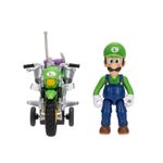 Figura de Super Mario Galaxy Movie con Vehículo 2.5 Plg Diseños Surtidos