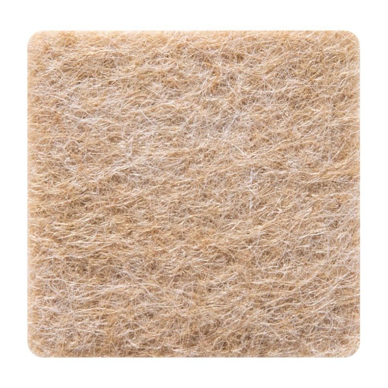 Protectores Adhesivos Antideslizantes para Muebles de 31 x 31 Mm Color Beige 8 Unidades