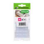Protectores Adhesivos Tipo Gota Antideslizantes de 13 x 13 Mm Color Transparente 20 Unidades