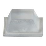 Protectores Adhesivos Tipo Gota Antideslizantes de 13 x 13 Mm Color Transparente 20 Unidades