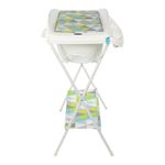 Bañera y Cambiador Plegable Gaviota Blanca