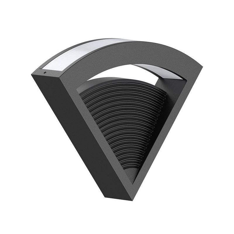 Lámpara de Pared Arbotante LED para Interior Color Negro de 8 W