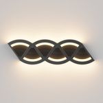 Lámpara de Pared Arbotante LED para Interior Color Negro de 8 W