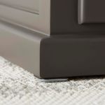 Deslizadores Plásticos para Patas de Muebles de 25 Mm Color Gris 8 Unidades