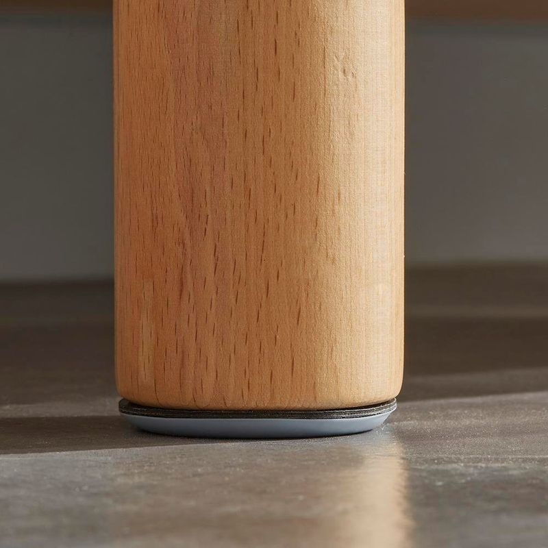 Deslizadores Plásticos para Patas de Muebles de 25 Mm Color Gris 8 Unidades