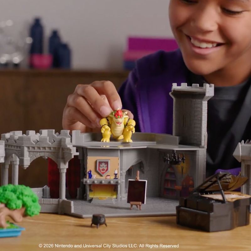 Set de Juego Castillo de Bowser The Super Mario Galaxy Movie
