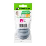 Deslizadores Plásticos para Patas de Muebles 50 Mm Color Gris 4 Unidades