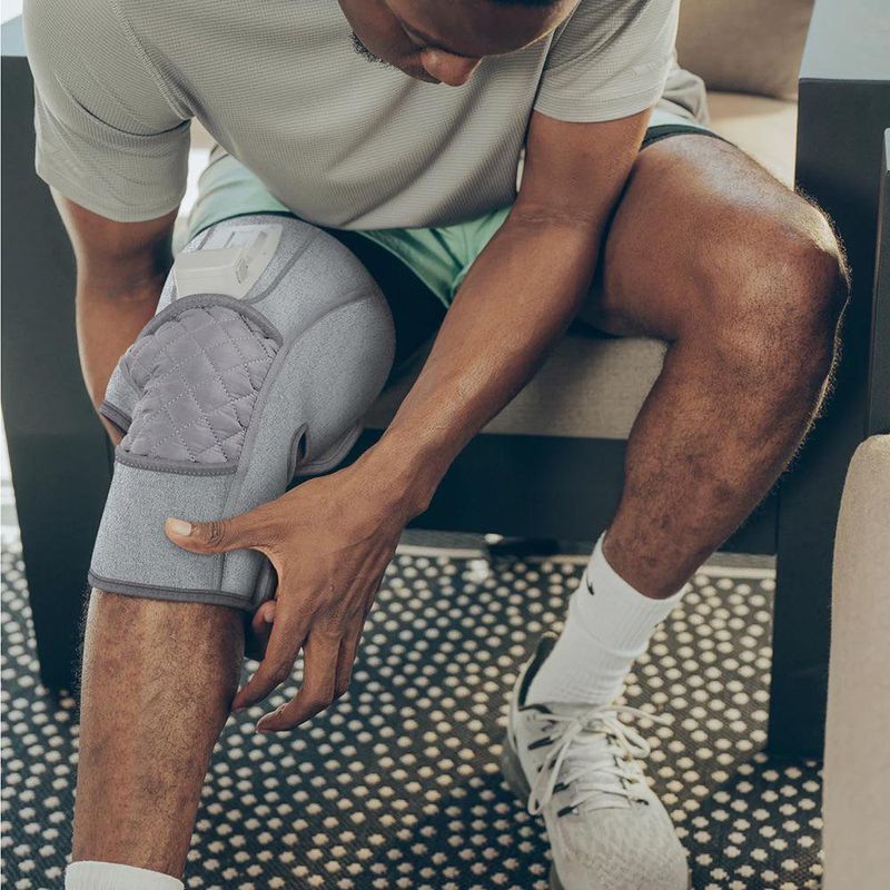 Masajeador de Compresión para Rodilla con Calor y Vibración