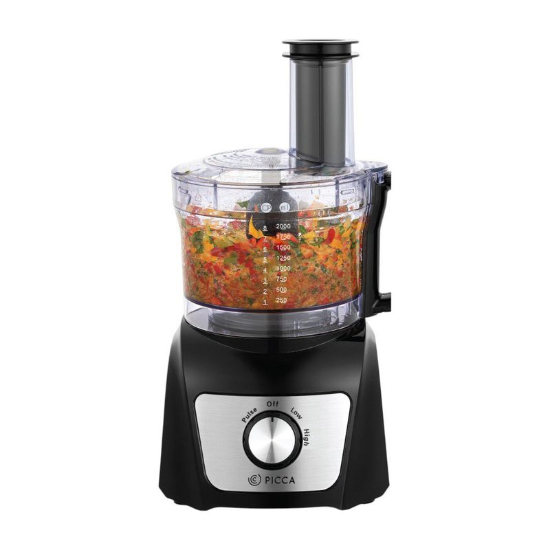 Procesador de Alimentos PIFP08BN de 2 L con 2 Velocidades y Función Pulse
