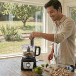 Procesador de Alimentos PIFP08BN de 2 L con 2 Velocidades y Función Pulse