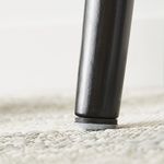 Deslizadores con Tornillo para Patas de Muebles 25 Mm Color Gris 4 Unidades