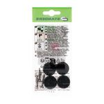 Deslizadores con Tornillo para Patas de Muebles 22 Mm Color Gris 4 Unidades