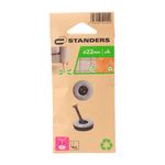 Deslizadores con Tornillo para Patas de Muebles 22 Mm Color Gris 4 Unidades
