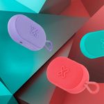 Bocina Portátil Bluetooth Groovesplash Color Morado