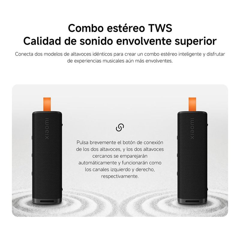 Bocina Xiaomi Sound Outdoor Color Negro