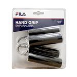 Par de Hand Grip Fila de Resistencia para Entrenamiento de Manos Color Plateado