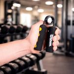 Par de Hand Grip Fila de Resistencia para Entrenamiento de Manos Color Plateado