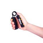 Par de Hand Grip Fila de Resistencia para Entrenamiento de Manos Color Plateado