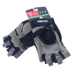 Guantes Deportivos para Entrenamiento Fitness Talla L Color Negro con Gris