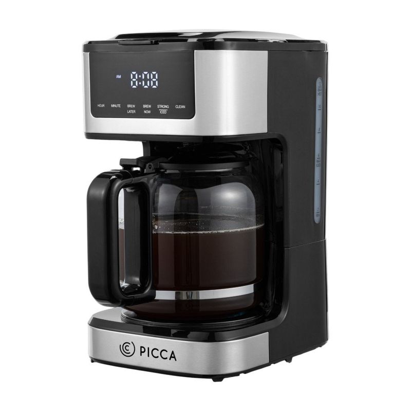 Cafetera Programable PICM12DN de 12 Tazas con Pantalla Digital