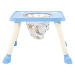 Silla Alta para Comer Golden 6 en 1 con Bandeja y Arnés Color Azul
