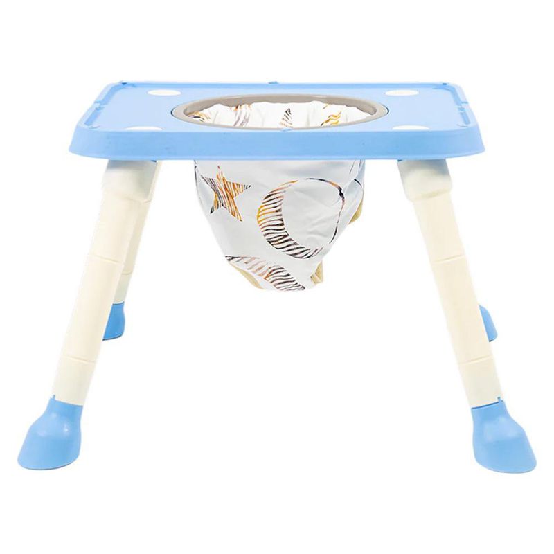 Silla Alta para Comer Golden 6 en 1 con Bandeja y Arnés Color Azul