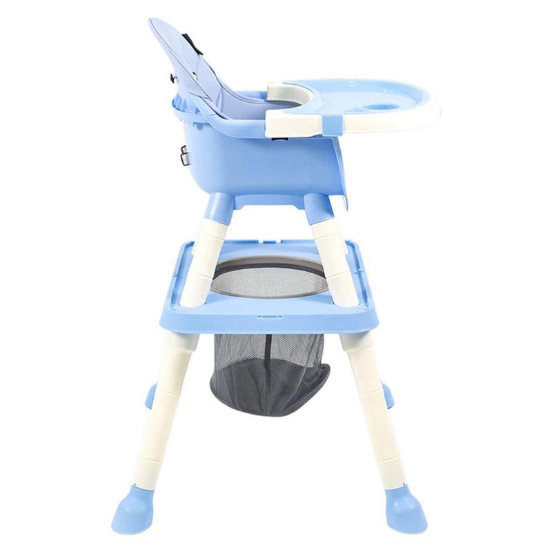 Silla Alta para Comer Golden 6 en 1 con Bandeja y Arnés Color Azul