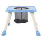 Silla Alta para Comer Golden 6 en 1 con Bandeja y Arnés Color Azul