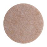 Protectores Adhesivos de Fieltro para Patas de Muebles 50 Mm Color Beige 4 Unidades